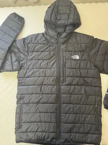 THE NORTH FACE 블랙 퀼팅 자켓