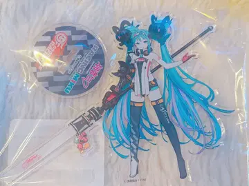 2026ver. 아크릴 스탠드 키 비주얼 레이싱 미쿠 하츠네 미쿠