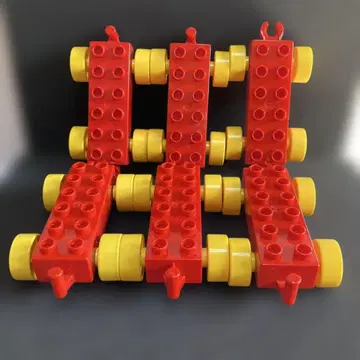 LEGO 레고 듀플로 카 베이스 6개 세트