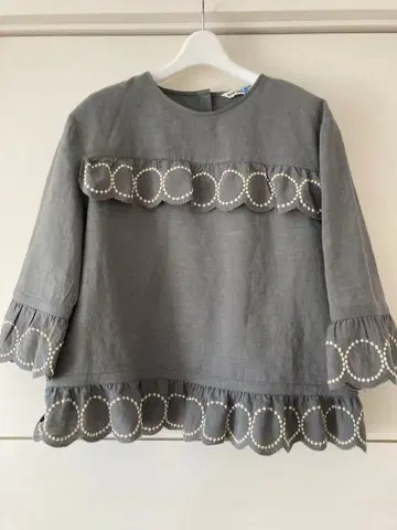 새상품급 mina perhonen tambourine 블라우스 40