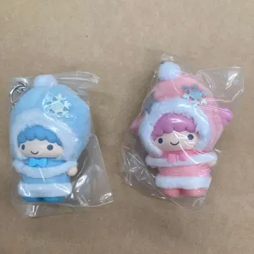 산리오 치비토모 시리즈 눈의 정령 키키라라 리틀트윈스타