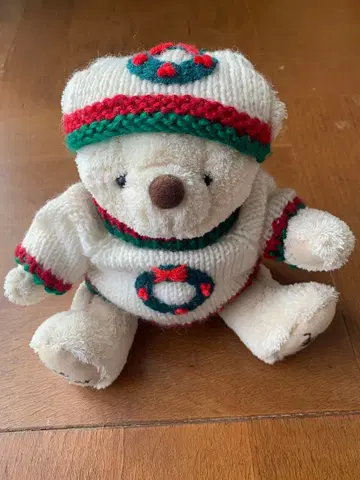 Bee Bear 크리스마스 곰 봉제 인형