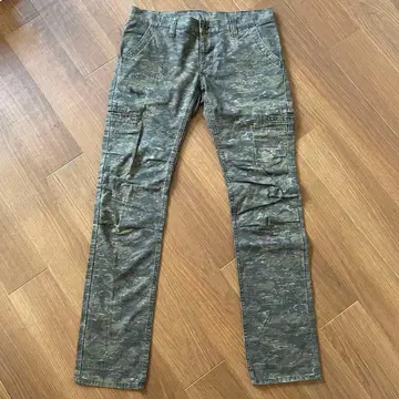 Hysterics 카모플라쥬 캐주얼 팬츠 사이드 포켓 M