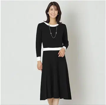 TO BE CHIC 레이온 폴리에스테르 니트 원피스