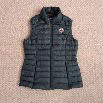 JOTT 다크 그린 슬리브리스 다운 베스트