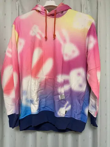 CUNE 큔 토끼 그라데이션 후드티 후디