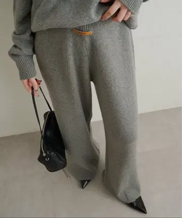 [ 완판템 ] Omekashi 니트 팬츠