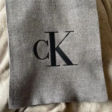 캘빈클라인 Jeans 머플러 그레이