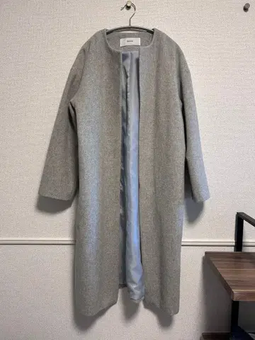 RIM.ARK 노카라 롱 코트