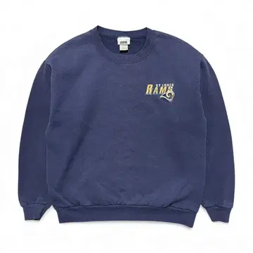 USA 구제 의류 NFL 세인트루이스 램스 빈티지 맨투맨 트레이닝복