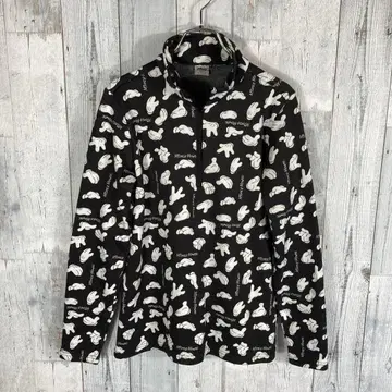 미키 마우스 하프 지퍼 자켓 여성용 L 사이즈