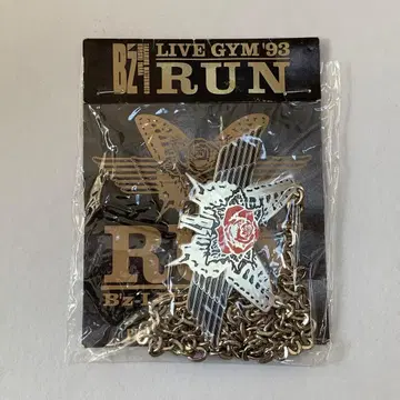 B'z LIVE GYM '93 RUN 목걸이 초커 미개봉