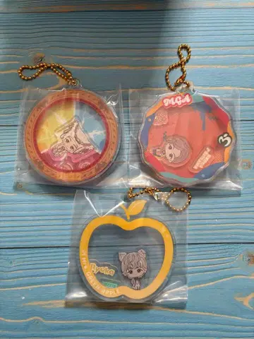 미세스 그린애플 제일복권 바스락 아크릴 참 후지사와 료카 3종