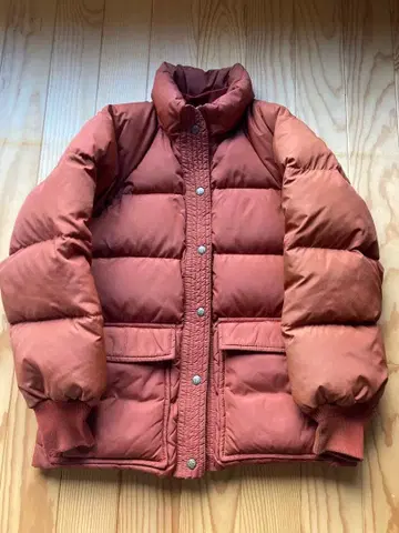 Eddie Bauer 다운 자켓 S 사이즈 오렌지 70s80s