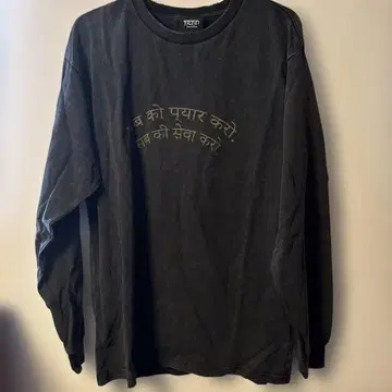 후지이 카제 HERN RECORDS 블랙T셔츠 S사이즈