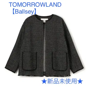 [ 미사용 새상품 ] TOMORROWLAND Ballsey 노카라 자켓