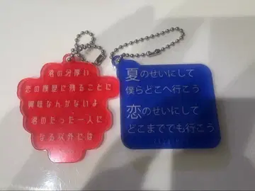 RADWIMPS 가사 아크릴 키링 세트