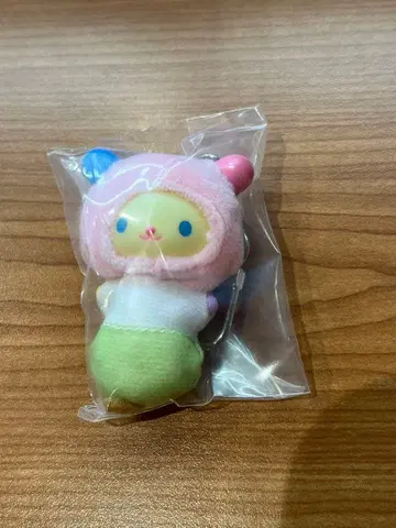 시크릿 키링 치비토모 화과자 우사하나 삼색 경단