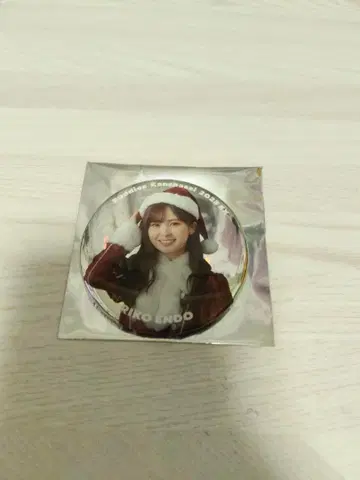 사쿠라자카46 Buddies 감사제 캔뱃지 산타 엔도 리코 레어