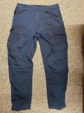 G-STAR RAW 지스타로우 네이비 카고 팬츠 32/32