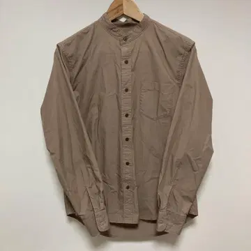 나노 유니버스 밴드 카라 셔츠 베이지