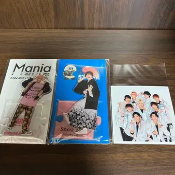 SnowMan 사쿠마 다이스케 아크릴 스탠드 정사각형 사진