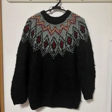 L.B. COMPANY 노르딕 무늬 스웨터