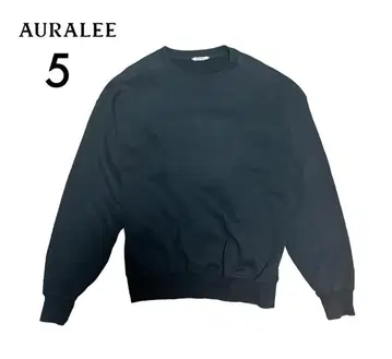 AURALEE SMOOTH SOFT SWEAT P/O 5