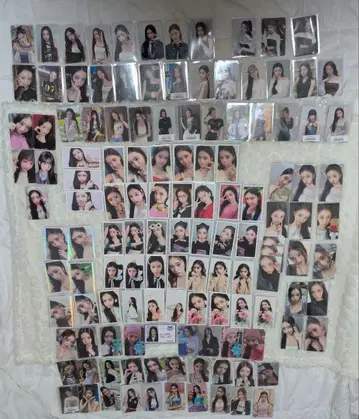 NiziU 리마 혜택 트레이딩 카드 총 130장 (중복 포함)