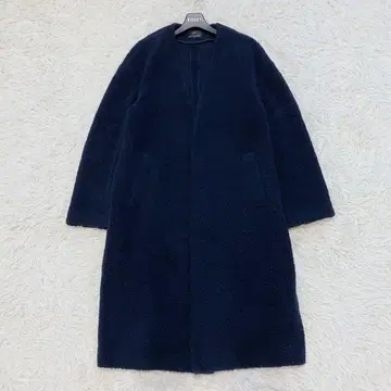 [ 새상품급 ] 23구 보아 저지 노카라 코트 오버 실루엣 정가 4만