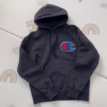 Champion 다크 그레이 후드티