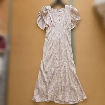 SNIDEL 핑크 계열 롱 원피스