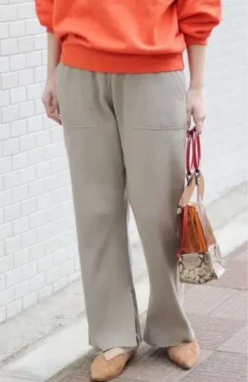 JOURNAL STANDARD relume 와플 슬릿 팬츠