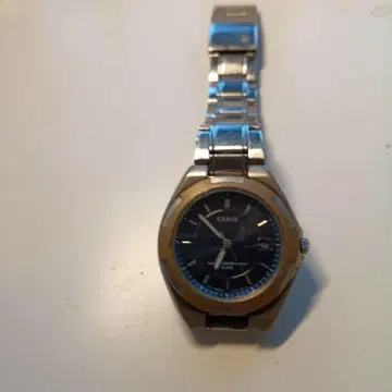 CITIZEN 아날로그 시계 다크 블루