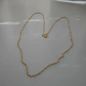 골드 금속제 목걸이 24금
