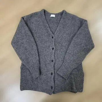 green label relaxing 그레이 가디건