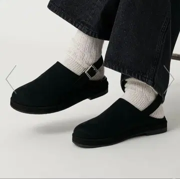 새상품급 UNITEDARROWS CITEN 스웨이드 크로그 신발