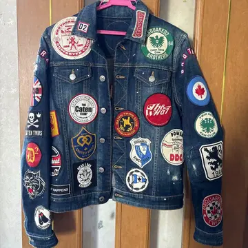데님 G 재킷 패치워크 실물이 엄청나게 멋지다