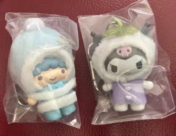 산리오 치비토모 시크릿 키링 눈의 정령 과자 쿠로미 키키라라