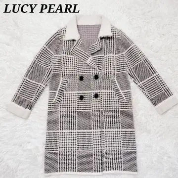 LUCY PEARL 루시펄 체스터 코트 M 상당 울 터치