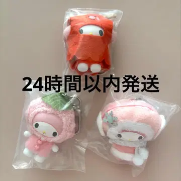 미개봉 새상품 치비토모 산리오 마이멜로디 눈의 요정 화과자 반찬 세트