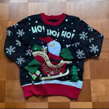 촌스러운 스웨터 크리스마스 사양 산타클로스