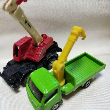 타다노 ROUGH TERRAIN CRANE 미니카 토미카 세트
