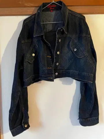 GODDESS TREND 숏 기장 데님 자켓