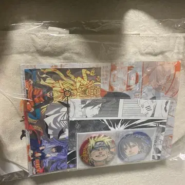 NARUTO JAS 점프 올스타즈 콤비세트 나루토 사스케 가방