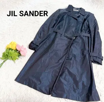 질 샌더 [ M ] 트렌치코트 롱 코트 허리끈 포켓 겉옷 캐주얼