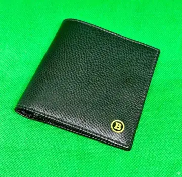 발리 접이식 지갑 가죽 B 로고 동전 지갑 있음 월렛 BALLY