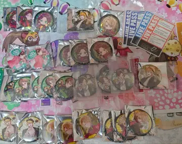 우라시마사카타센 캔뱃지 묶음 판매 특전 스티커