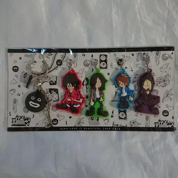 GLAY 캐릭터 키링 4개 세트 2013년제