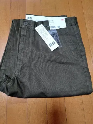 미사용 UNIQLO 유니클로 U 와이드 핏 치노 85